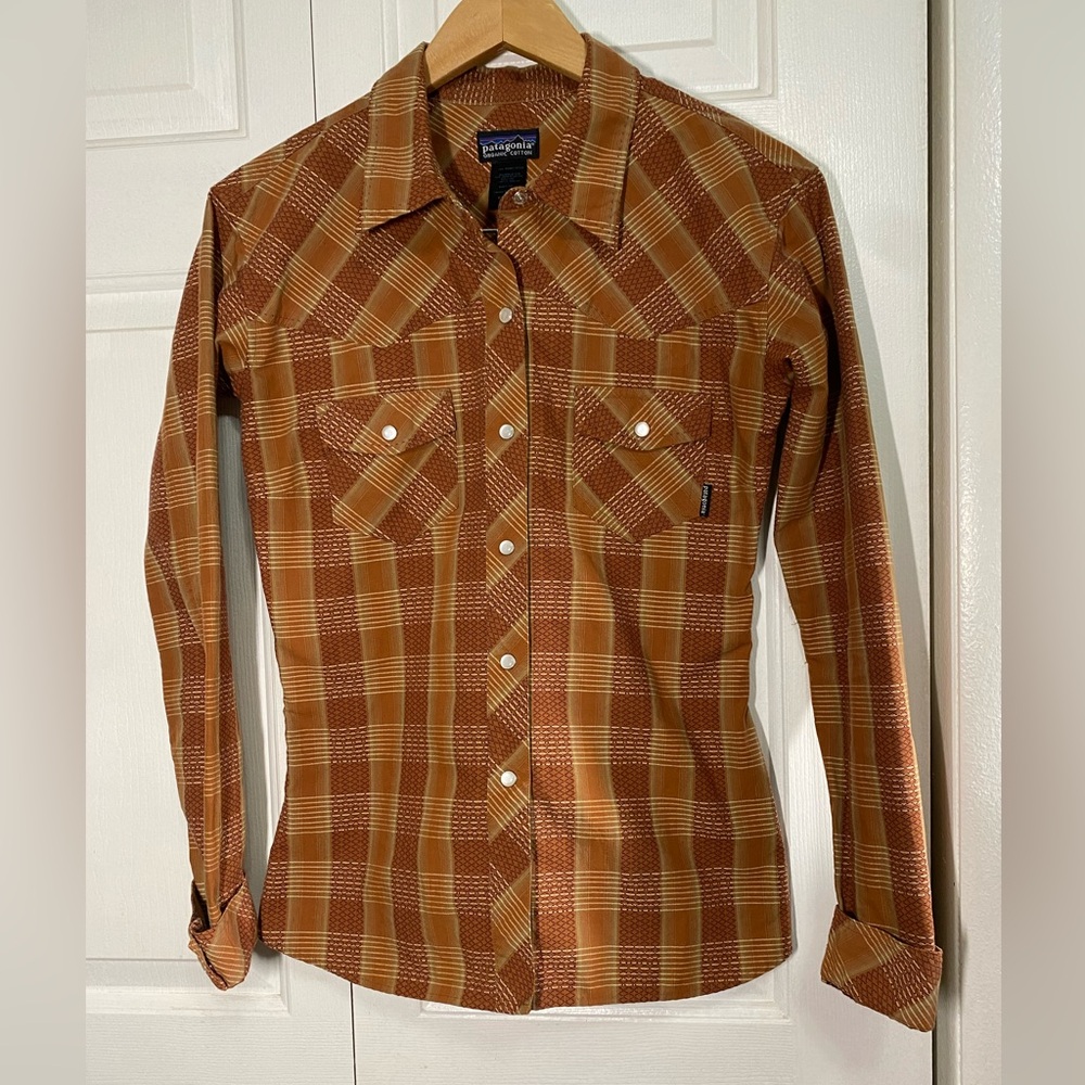 Patagonia organic cotton button up